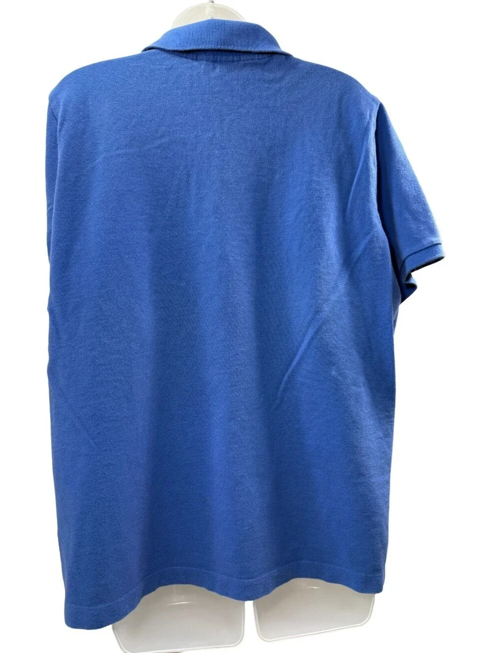 LRL Lauren Ralph Lauren Blue Polo Shirt w/ Gold Buttons Womens Size 1X XL Cotton